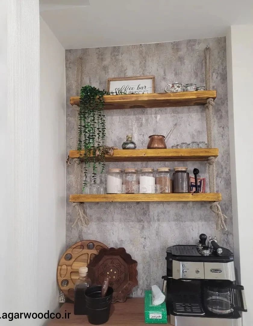 کابینت نئو کلاسیک ممبران و صفحه طرح چوب با مغز نئوپان سبز