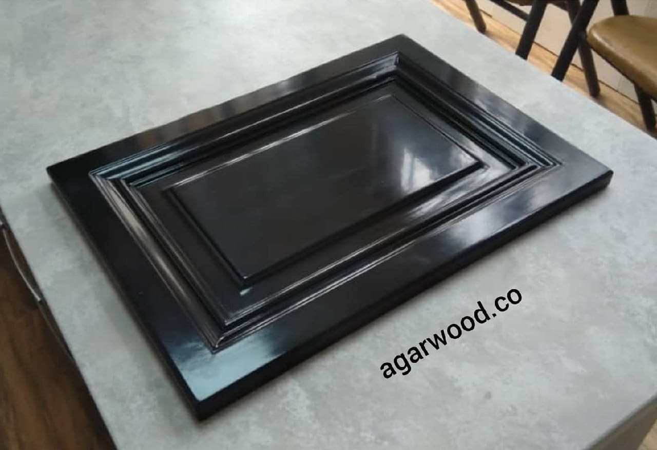 کابینت مشکی براق